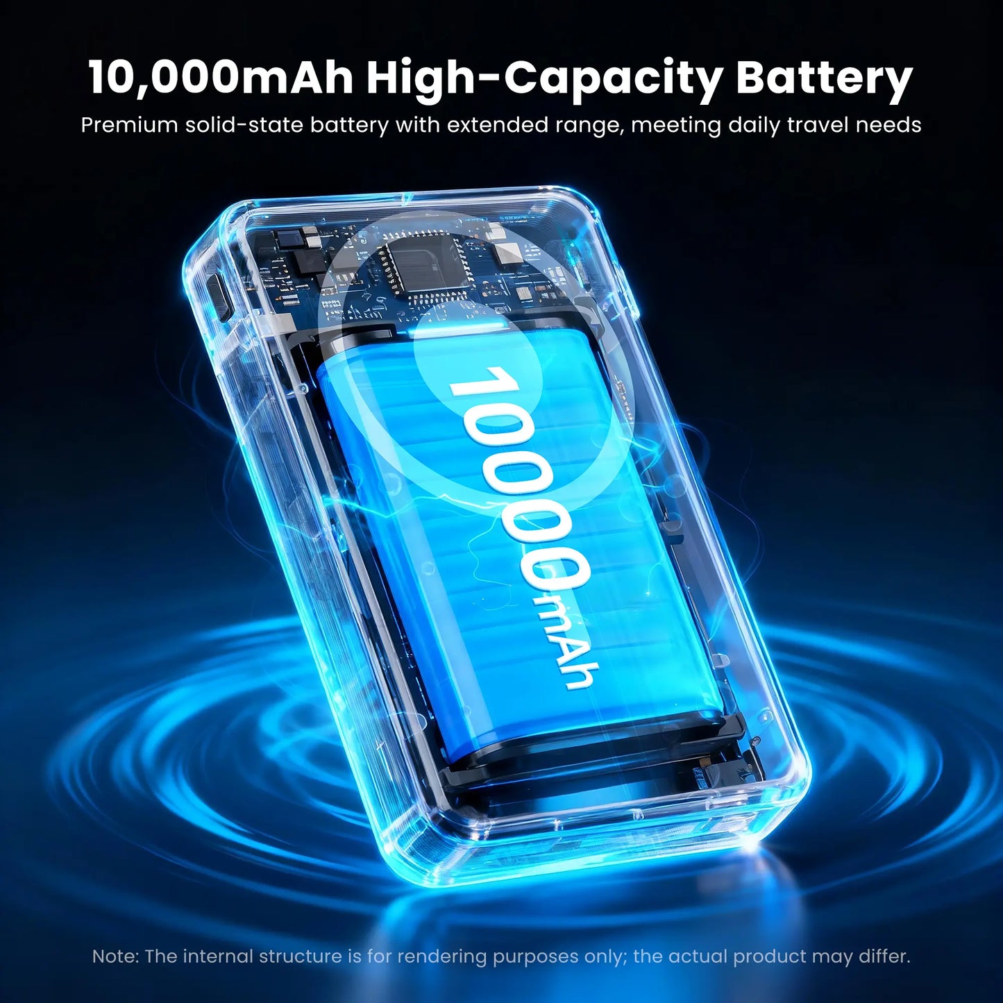 Digiera 10,000mAh MagSafe Wireless Power Bank with Dual USB-C and Lightning Cables, Featuring 2026 Heat-Control Technology, Compatible with iPhone 17/16/15/14/13/12 Series