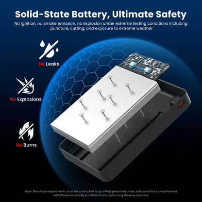 Digiera 10,000mAh MagSafe Wireless Power Bank with Dual USB-C and Lightning Cables, Featuring 2026 Heat-Control Technology, Compatible with iPhone 17/16/15/14/13/12 Series