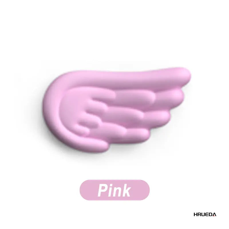 Mechanical Keyboard and Mouse Wrist Rest - Angel Wing Memory Foam Support Pad for Enhanced Comfort and Ergonomics