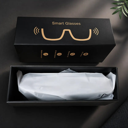 AI Smart Glasses with 8MP HD Camera, Photochromic Lenses, 4K Photography, 1080P Video Recording, Real-Time Translation, and Voice Assistant for Travel, Meetings, and Vlogging - Bluetooth Eyewear with Advanced Features