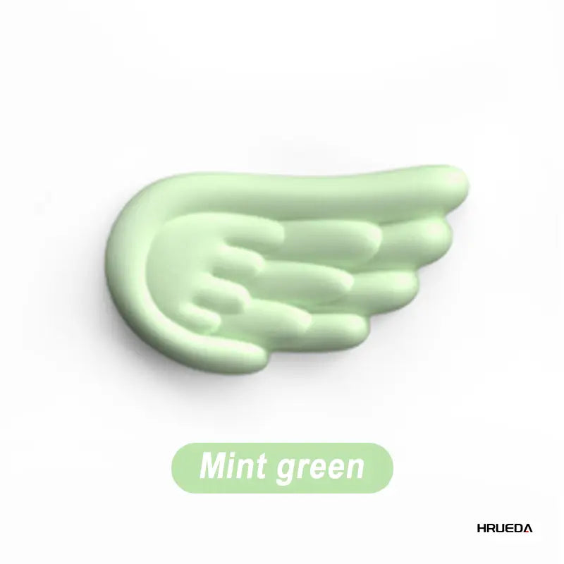 Mechanical Keyboard and Mouse Wrist Rest - Angel Wing Memory Foam Support Pad for Enhanced Comfort and Ergonomics