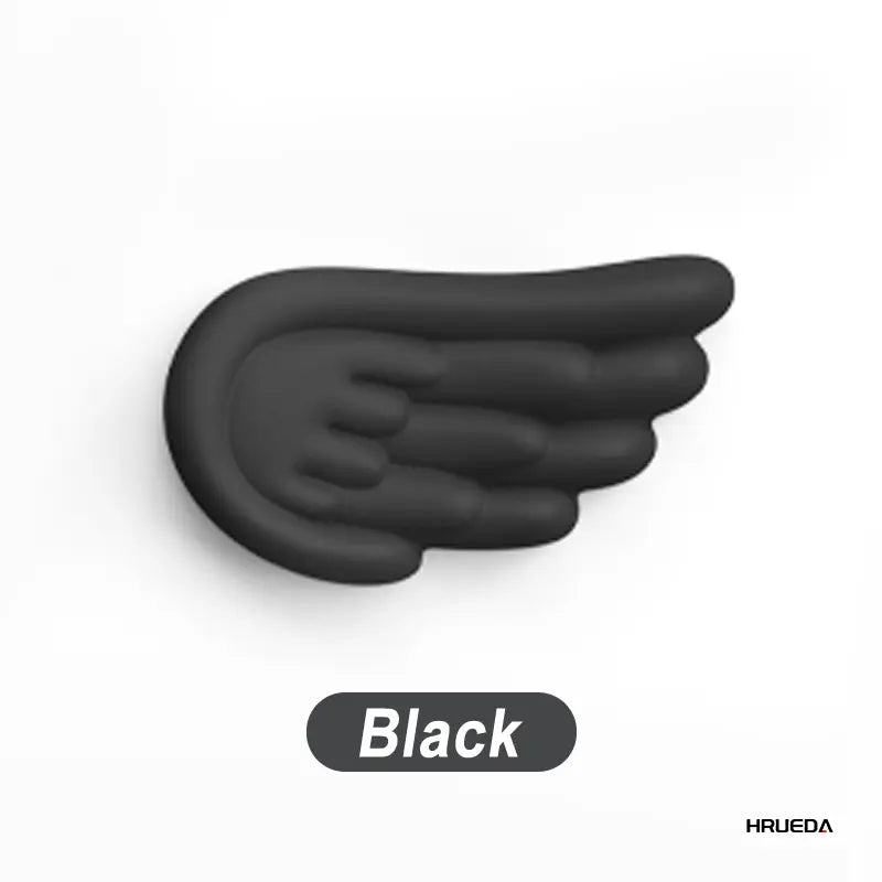 Mechanical Keyboard and Mouse Wrist Rest - Angel Wing Memory Foam Support Pad for Enhanced Comfort and Ergonomics